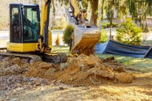 sewer line connection to main suffolk