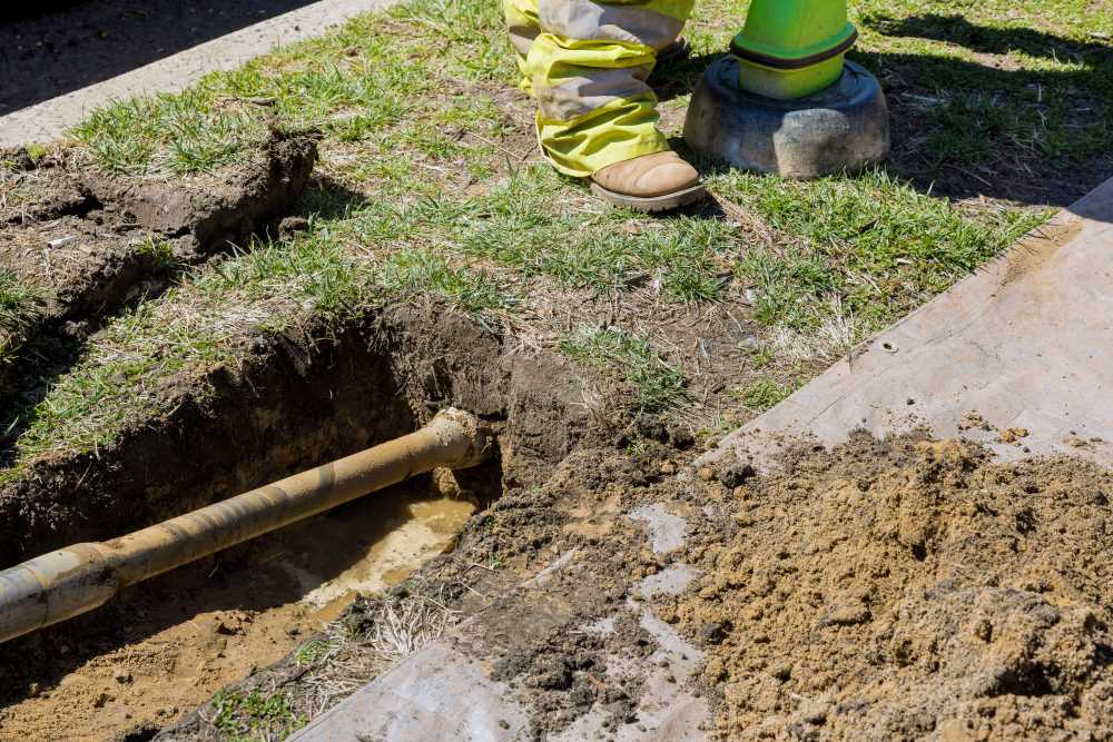 sewer line installation - suffolk ny